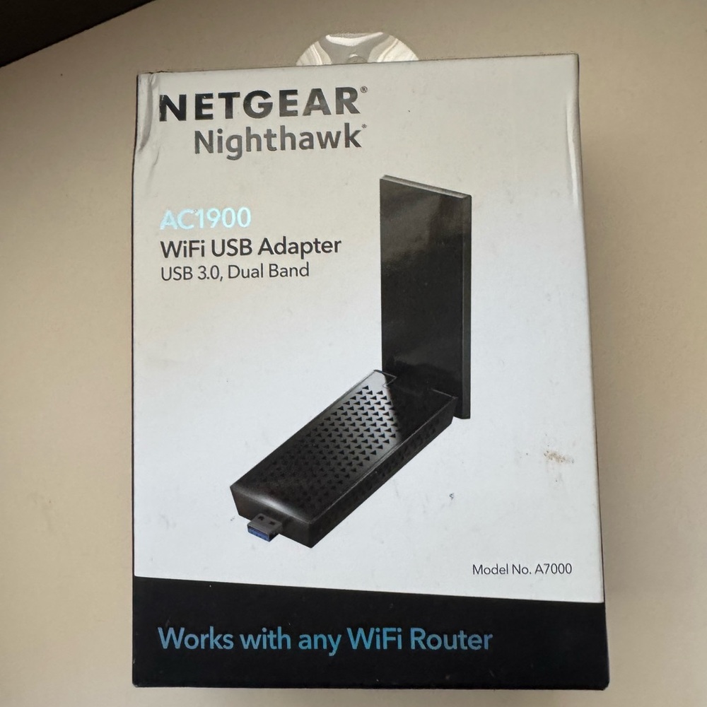 NETGEAR Nighthawk AC1900 USB Adapter - Black